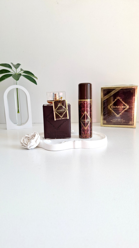 عطر مردانه تام فورد(TOOMFORD Pour Homme) پورهوم با اسپری شرکت فرگرانس اورجینال