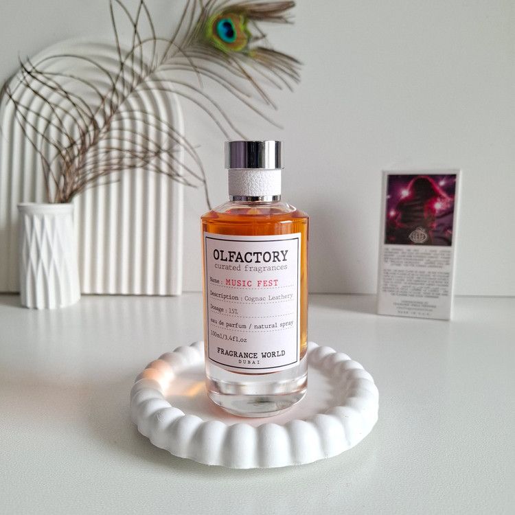 ادکلن مردانه برند فرگرانس مدل اولفکتوری موزیک فست حجم 100 میل