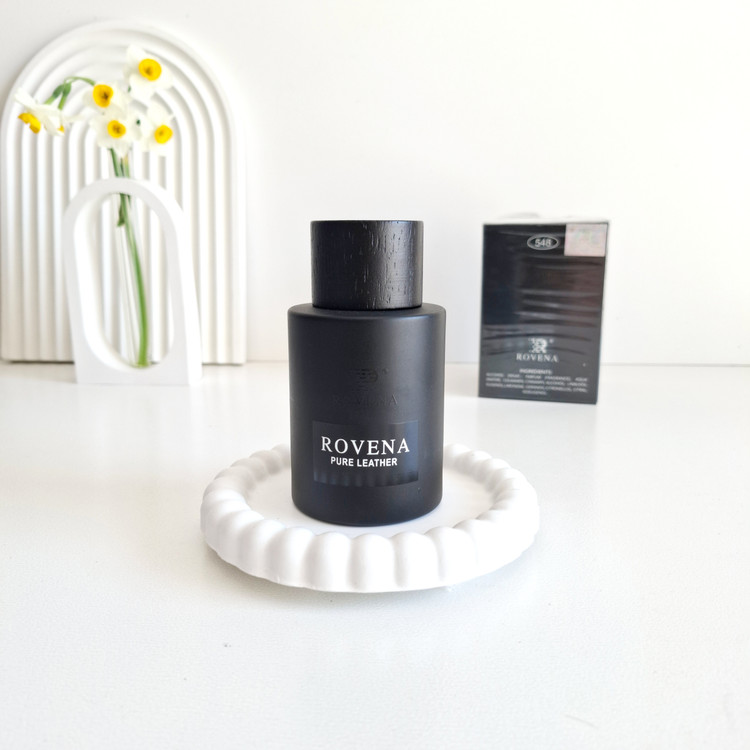 ادکلن مردانه شرکت روونا مدل تام فورد امبر لدر(pure leather) حجم 100 میل