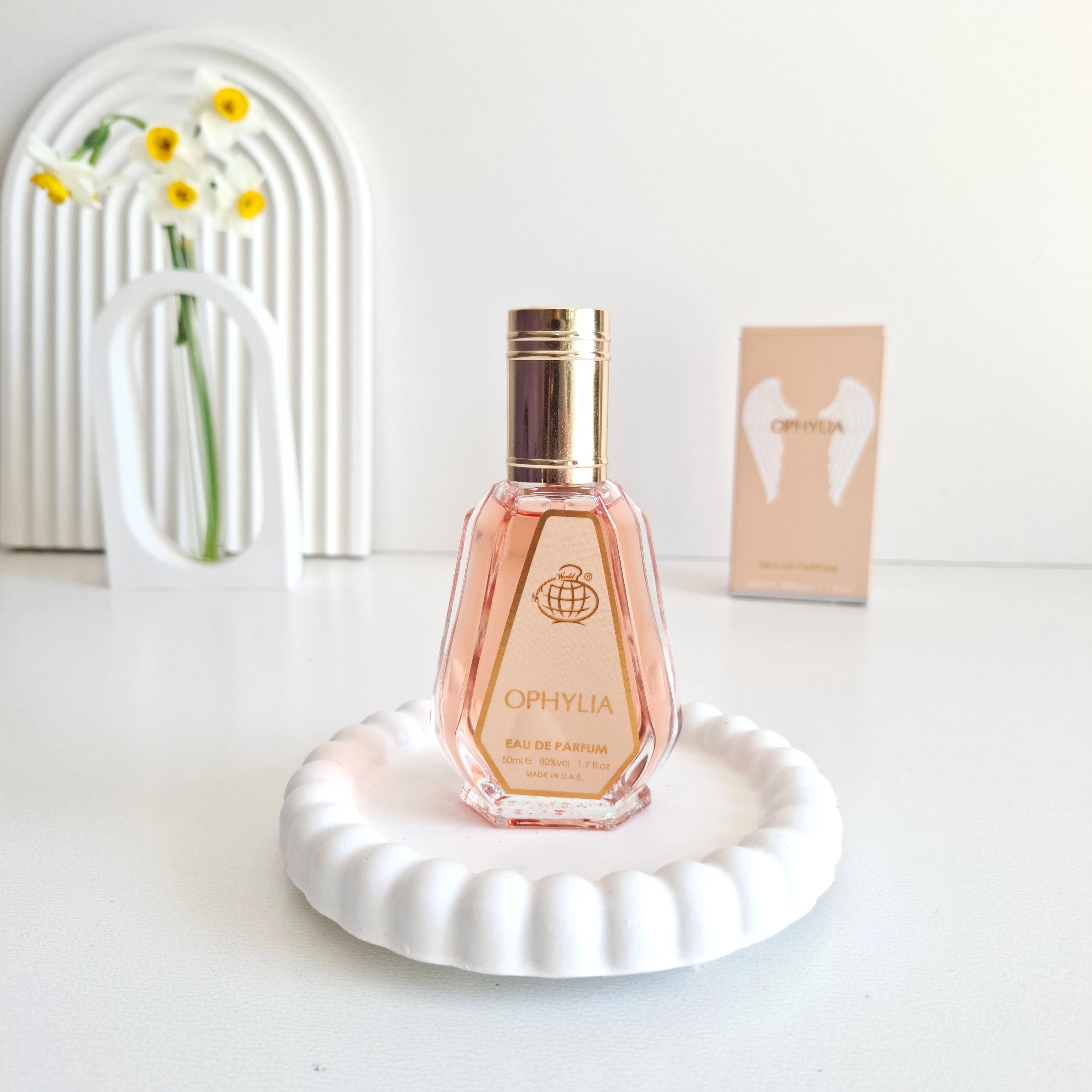 ادکلن جیبی زنانه شرکت فرگرانس مدل ophylia رایحه المپیا حجم 50 میل