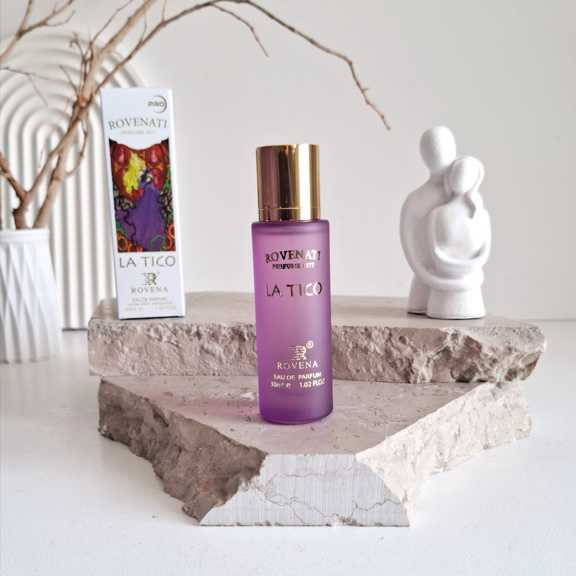 ادکلن جیبی زنانه شرکت روونا مدل کازاموراتی لاتوسکا حجم 30 میل