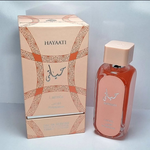 ادکلن زنانه شرکت لطافه مدل حیاتی صورتی حجم 100 میل