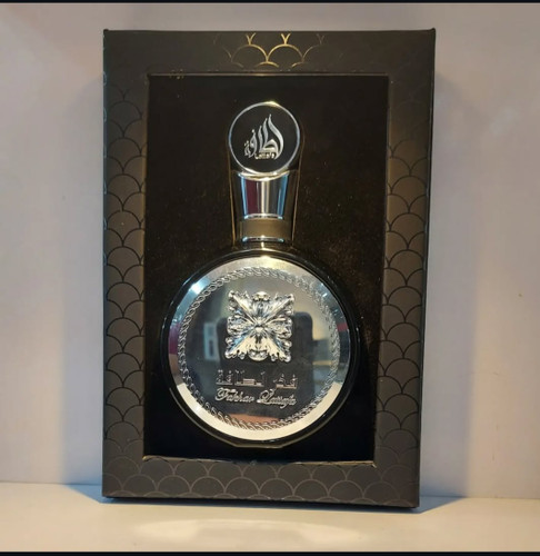 ادکلن مردانه شرکت لطافه مدل فخر نقره ای حجم 100 میل