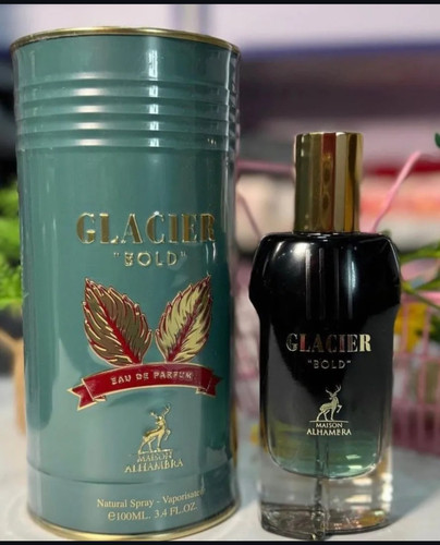 ادکلن زنانه شرکت الحمبرا مدل گلاسیر بولد رایحه ژان پل گوتیه له بو له پرفیوم حجم 100 میل