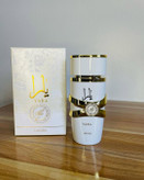 ادکلن زنانه شرکت لطافه مدل یارا موی (سفید) حجم 100 میل