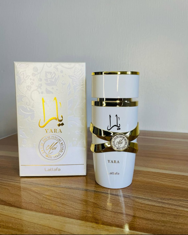 ادکلن زنانه شرکت لطافه مدل یارا موی (سفید) حجم 100 میل