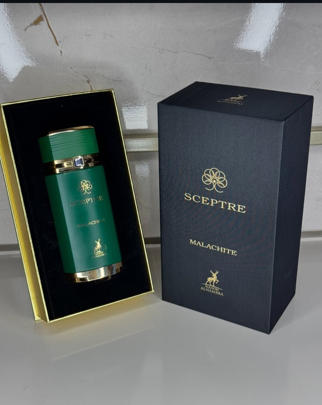 ادکلن مردانه شرکت الحمبرا مدل سپتر مالاکیت رایحه بولگاری کبرا حجم 100 میل