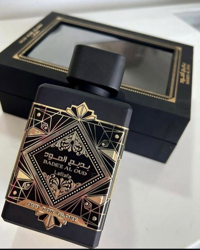 ادکلن مردانه زنانه شرکت لطافه مدل بدیع العود حجم 100 میل