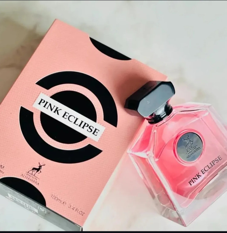 ادکلن زنانه شرکت الحمبرا مدل پینک اکلپس رایحه پراداپارادوکس حجم 100 میل