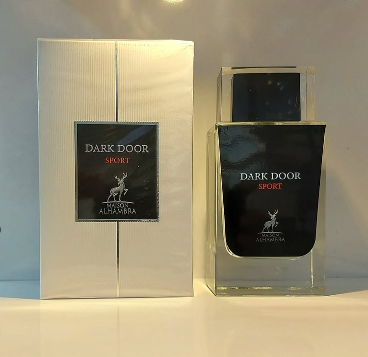 ادکلن مردانه شرکت الحمبرا مدل دارک در اسپرت رایحه دیور هوم اسپرت حجم 100 میل