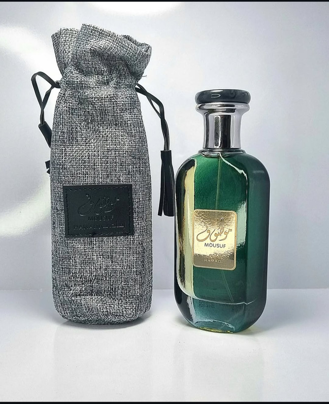 ادکلن مردانه شرکت ارض الزعفران مدل موصوف سبز (رمادی) حجم 100 میل