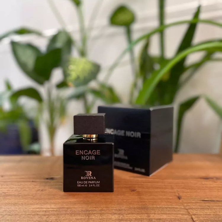 ادکلن مردانه شرکت روونا مدل انکاگ نویر رایحه لالیک انکرنویر مشکی حجم 100 میل