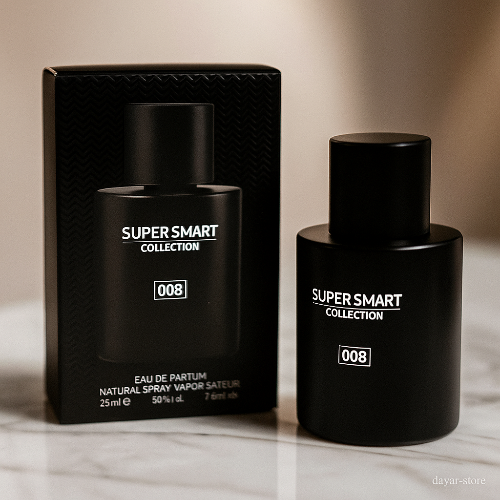 ادکلن مینیاتوری برند سوپر اسمارت کد 008 رایحه تام فورد امبرلدر حجم 25 میل