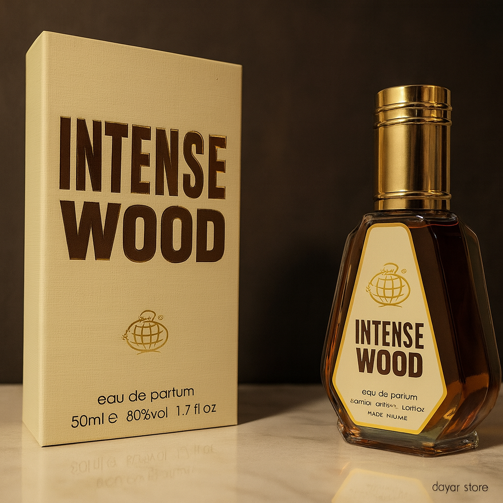 ادکلن جیبی برند فرگرانس مدل اینتنس وود رایحه دیسکوارد هی وود حجم 50 میل