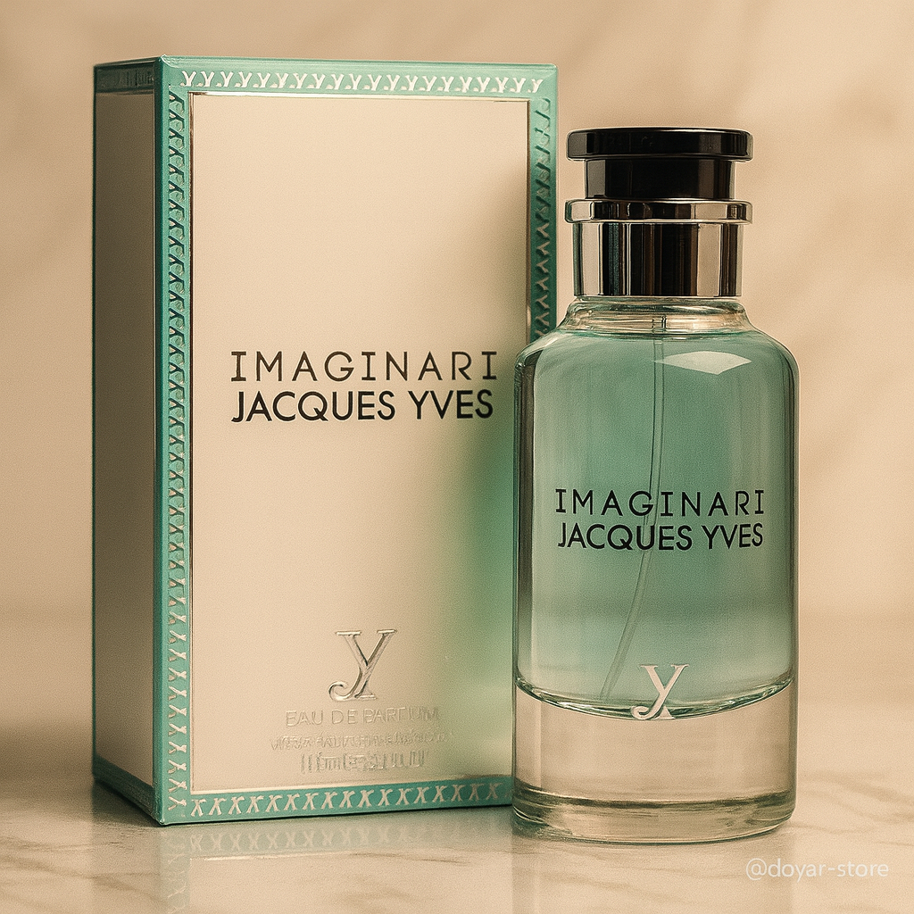 ادکلن مردانه برند فرگرانس مدل ایمجینری ژاکس ایوس رایحه لویی ویتون ایمجینیشن حجم 100 میل