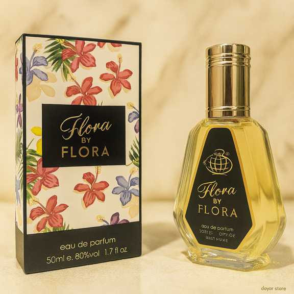 ادکلن جیبی برند فرگرانس رایحه گوچی فلورا حجم 50 میل