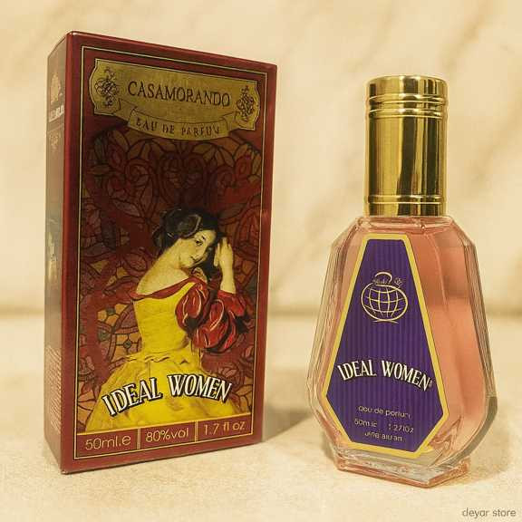 ادکلن جیبی برند فرگرانس مدل آیدل وومن رایحه کازاموراتی بوکت آیدل حجم 50 میل