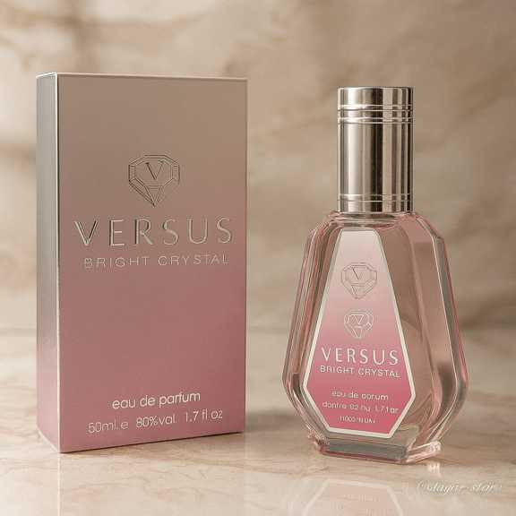 ادکلن جیبی برند فرگرانس مدل ورساچه کریستال برایت(صورتی) حجم 50 میل