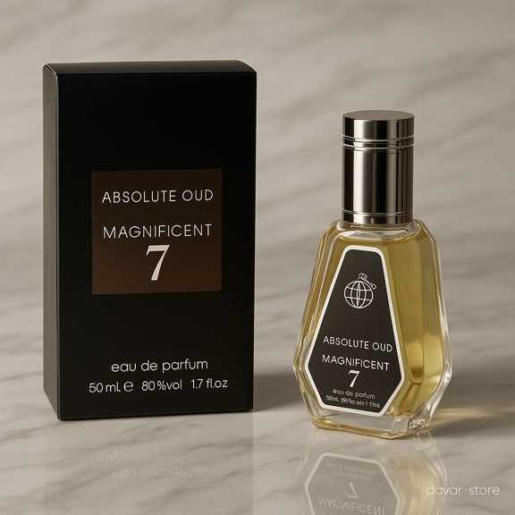 ادکلن جیبی برند فرگرانس مدل ابسولوت عود مگنیفیسنت 7 رایحه ایو سن لورن M7 عود ابسلو حجم 50 میل