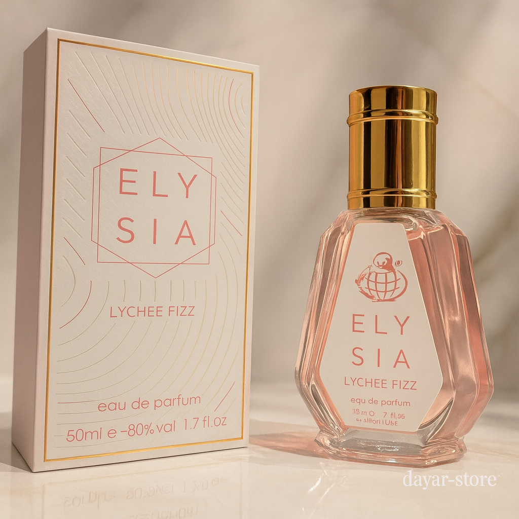 ادکلن جیبی برند فرگرانس مدل الیسیا لیچه فیز رایحه کایالی یام اسپارکلینگ لیچی حجم 50 میل