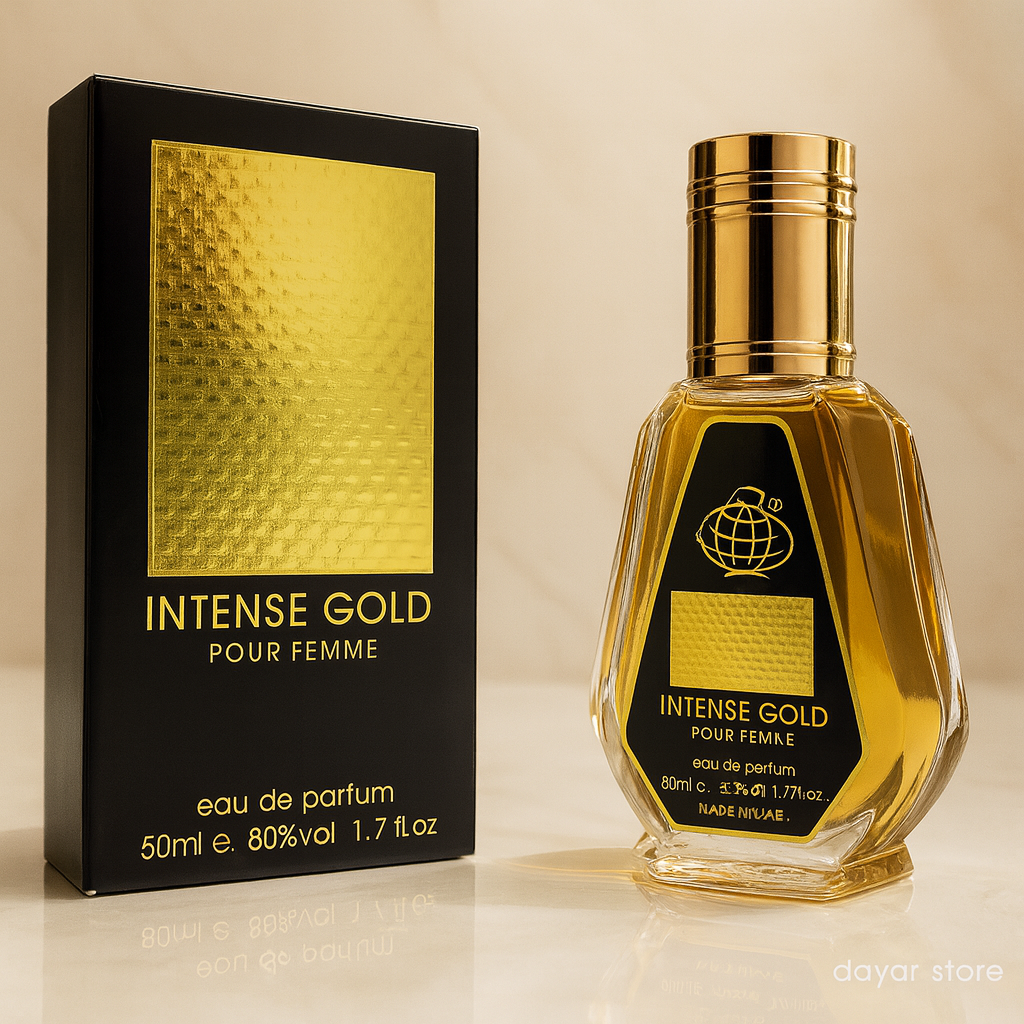 ادکلن جیبی برند فرگرانس مدل اینتنس گلد پور فمه حجم 50 میل