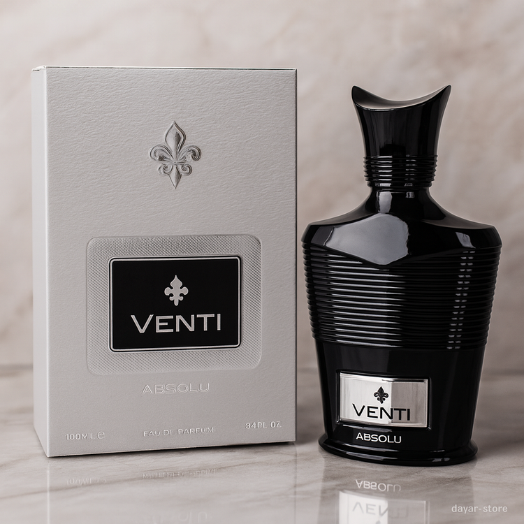 ادکلن مردانه برند فرگرانس مدلی ونتی ابسولو رایحه کرید اونتوس ابسولو حجم 100 میل