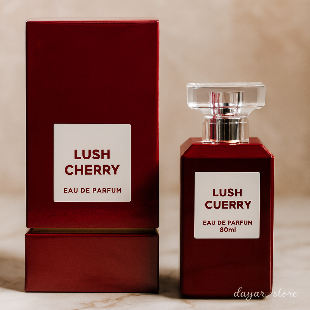 ادکلن مردانه زنانه برند فرگرانس مدل لاش چری رایحه تام فورد لاست چری حجم 80 میل