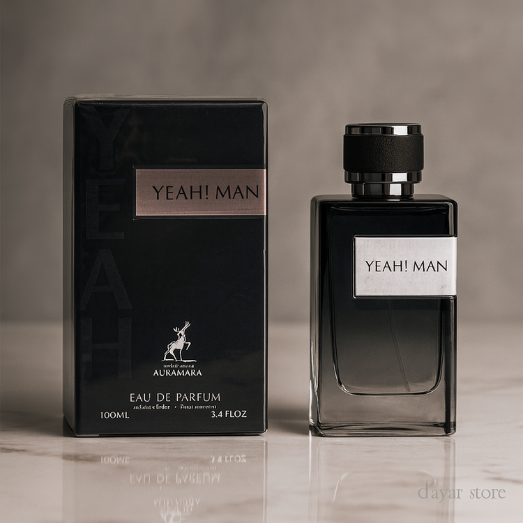 ادکلن مردانه شرکت الحمبرا مدل ایو سن لورن وای حجم 100 میل