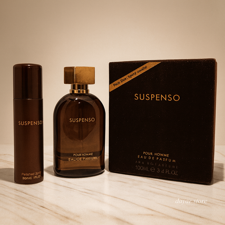 ادکلن مردانه برند فرگرانس مدل سوسپنسو رایحه دلچه گابانا اینتنسو حجم 100 میل