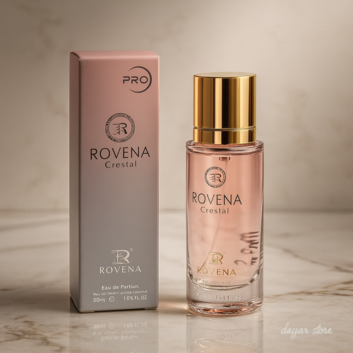 ادکلن جیبی برند روونا رایحه ورساچه کریستال برایت صورتی حجم 30 میل