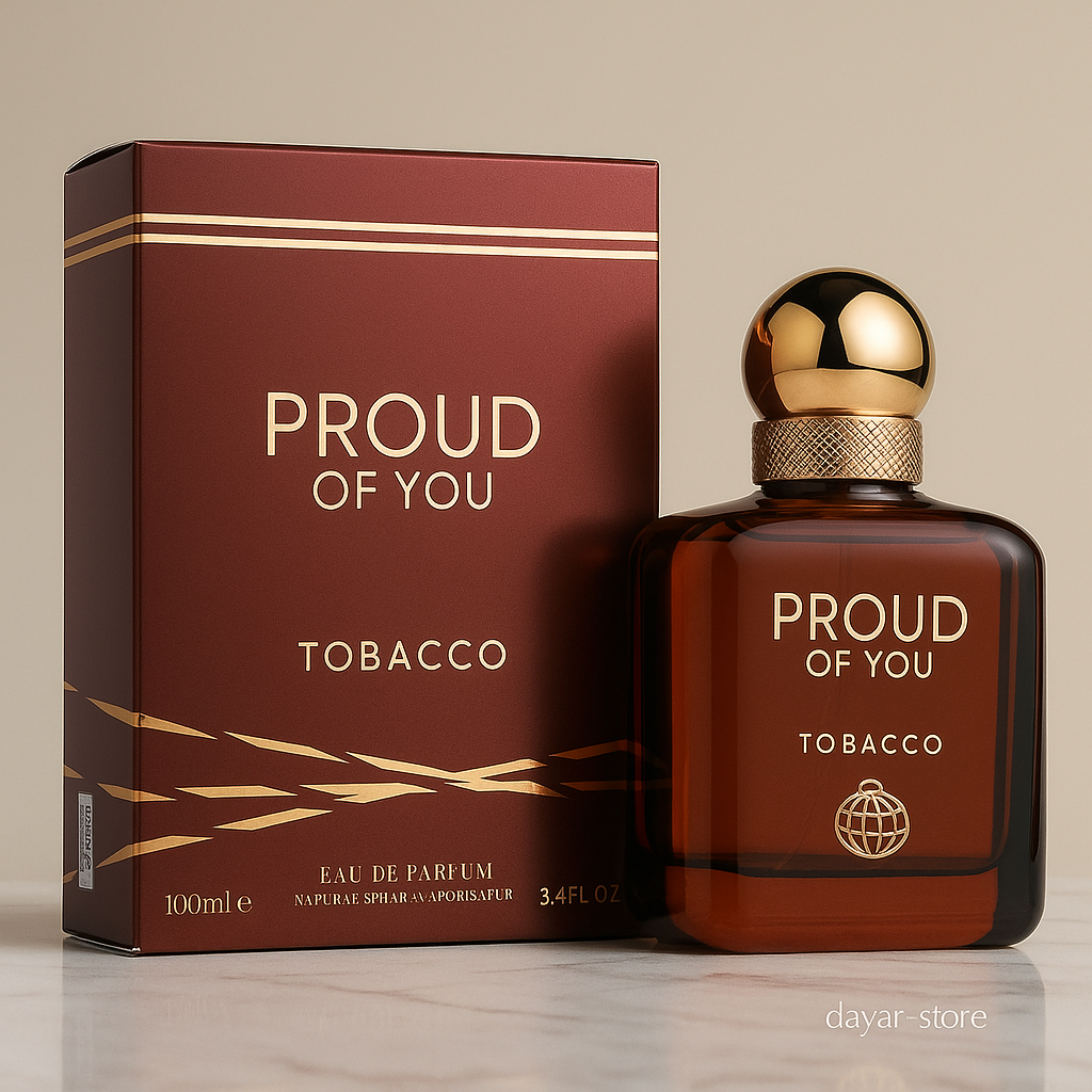 ادکلن مردانه برند فرگرانس مدل پراد اف یو توباکو رایحه استرانگر ویت یو توباکو حجم 100 میل