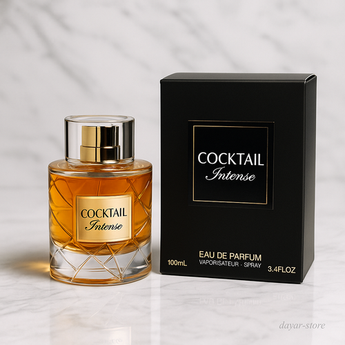ادکلن مردانه زنانه شرکت فرگرانس مدل کوکتل اینتنس حجم 100 میل