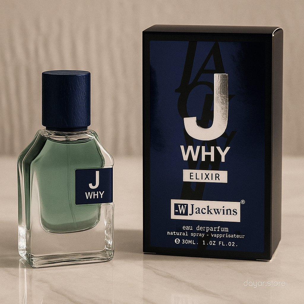 ادکلن جیبی برند جانوین جکوینز مدل جی وای الکسیر رایحه ایو سن لورن وای الکسیر حجم 30 میل