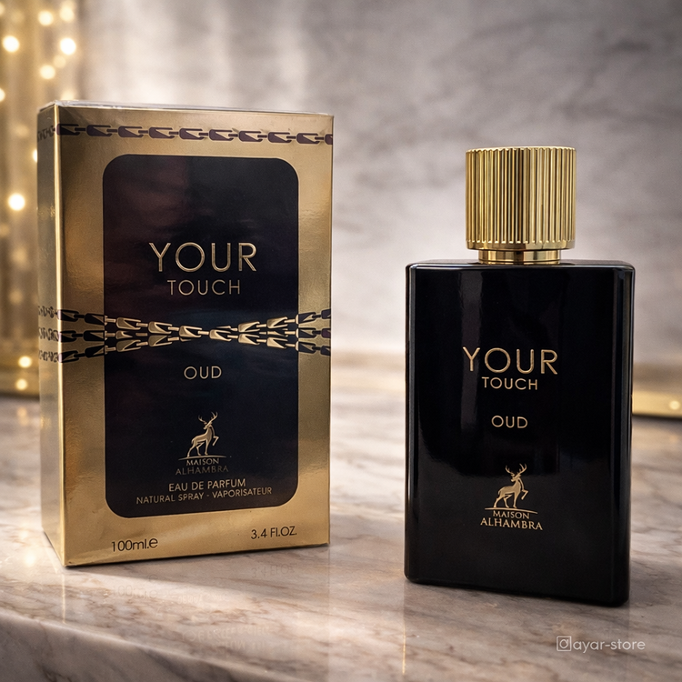 ادکلن مردانه برند الحمبرا مدل یورتاچ عود رایحه استرانگ ویت یو عود حجم 100 میل