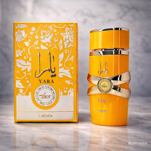 ادکلن زنانه شرکت لطافه مدل یارا توس(نارنجی) حجم 100 میل