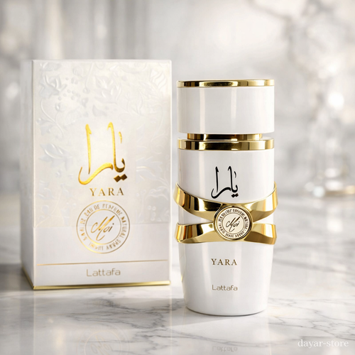 ادکلن زنانه شرکت لطافه مدل یارا موی (سفید) حجم 100 میل