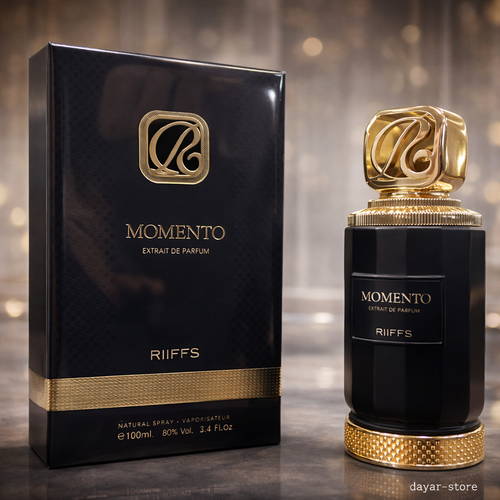 ادکلن مردانه زنانه برند ریفز مدل مومنتو رایحه عربینز تونکا غلظت اکستراپارفوم حجم 100 میل
